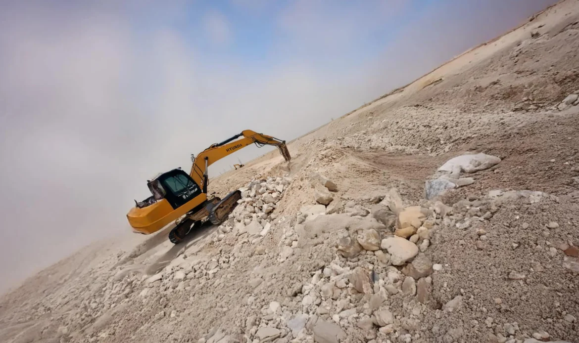 Well Service Drilling Pit Excavation Aramco - Hakami Group Civil Works