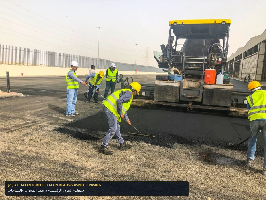 Main Highway Asphalt Paving Machinery Operations - Hakami Group
